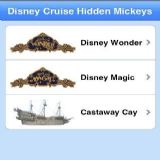 Dwonload Disney Cruises and Island Hidden Mickeys Cell Phone Game